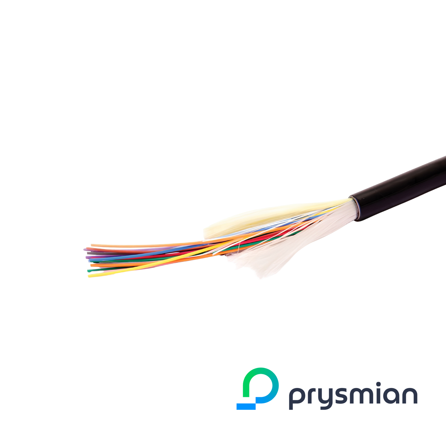 Image of Prysmian OM4 Tight Buffered Cable, B2ca, Black (Prysmian OM4 Tight Buffered Cable, LSZH, B2ca, Int)