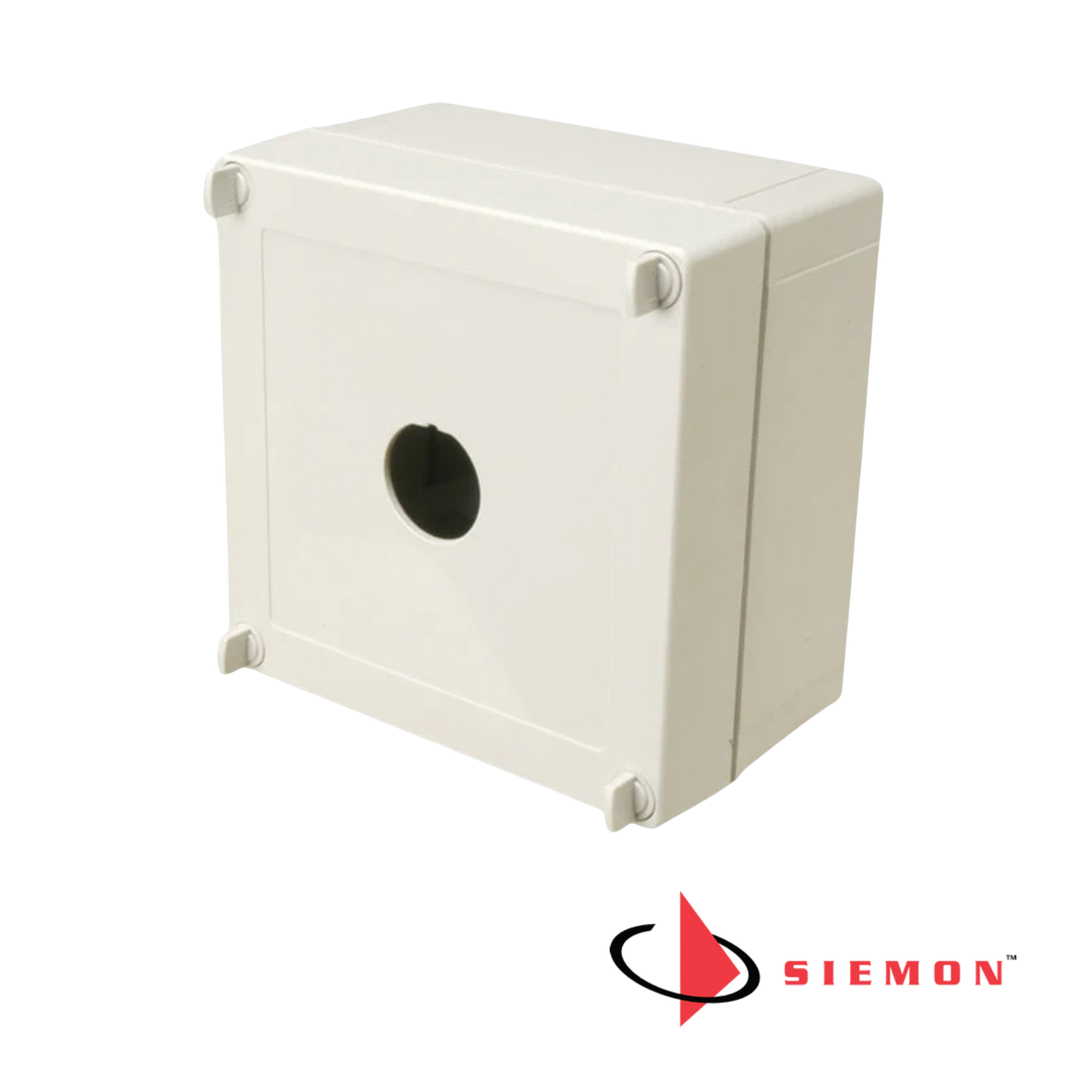 Image of Siemon Industrial Surface Mount Box 1 Port 1 Cable Entry (SM-X-IBOX-01)