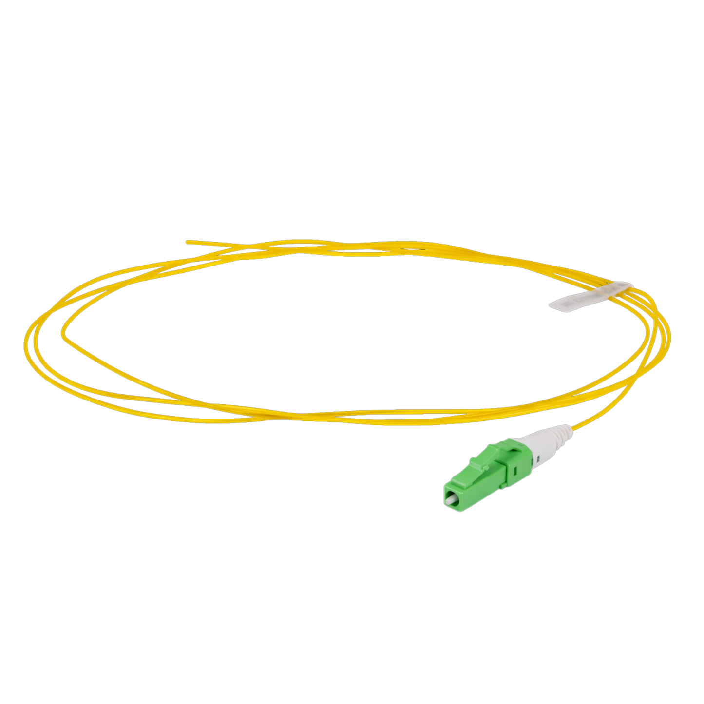 Image of SM APC Fibre Optic Pigtails 12Pack  - Selector (9-PG-LCA-2-YW-PK12)