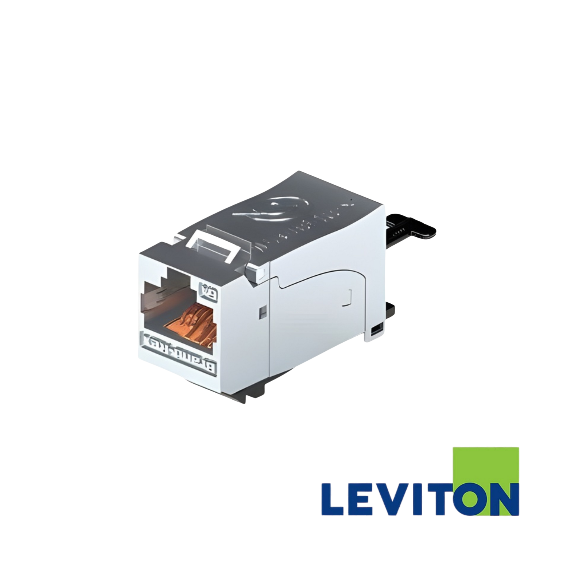 Image of LEVITON Extreme Cat6 Quickport Jacks | Unshielded (BR-61110-BE6)