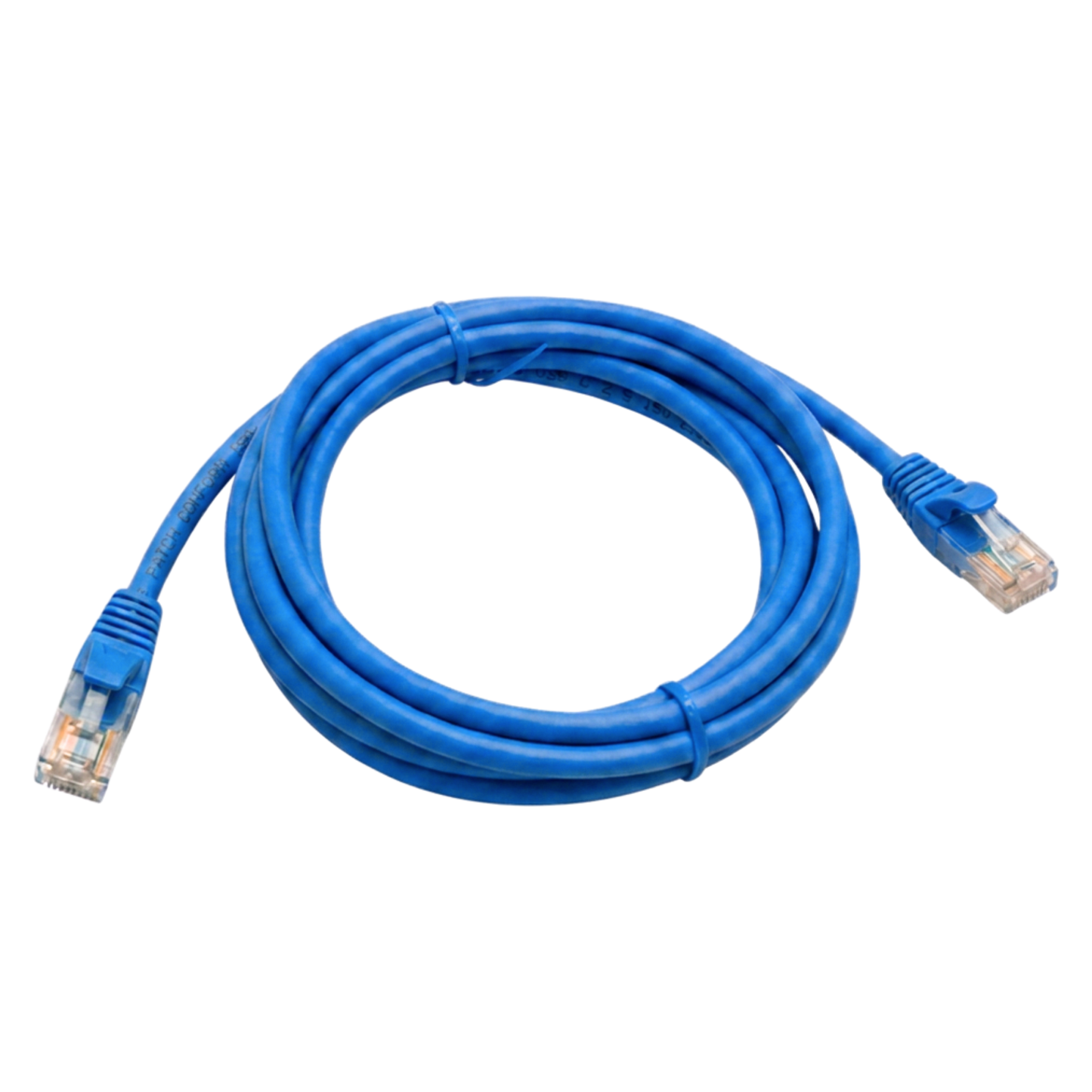 Image of Cat 6 Unshielded Patch Cord | LSZH | UTP | Blue (NN6PL0.5BE)