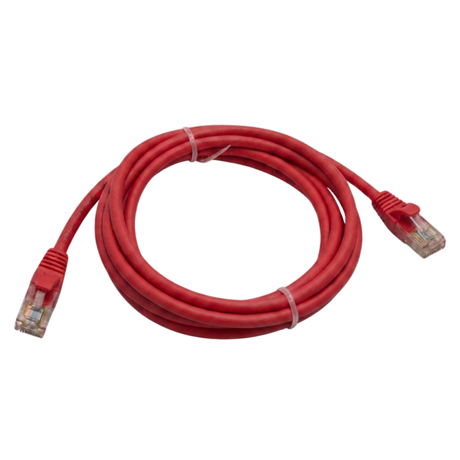 Image of Cat 6 Unshielded Patch Cord | LSZH | UTP | Red (NN6PL0.5RD)