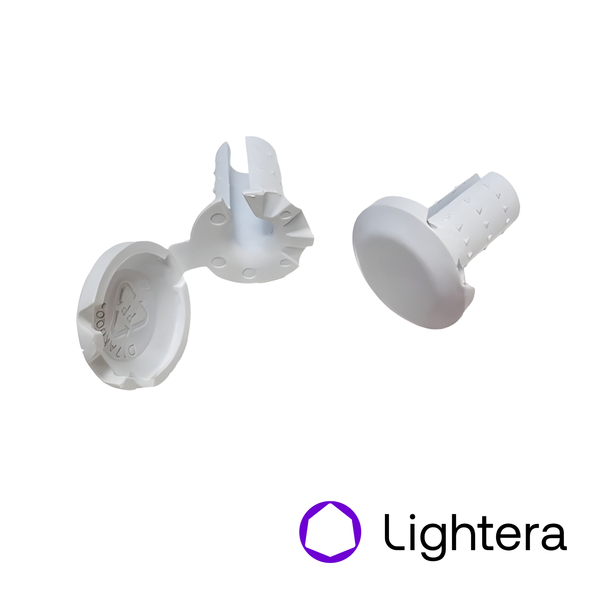 Image of Lightera InvisiLight® MDU Pack of 100 Wall Plugs and Caps (InvisiLight® MDU Pack of 100 Wall Plugs and Caps)