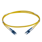 Image of SM Simplex UPC  (0.5-30m) Patch Cords (LC-LC OS2 FIBRE OPTIC PATCH CORD YELLOW)