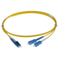 Image of NENCO OS2 LC Fibre Optic Patch Lead (LC-SC OS2 FIBRE OPTIC PATCH CORD YELLOW)
