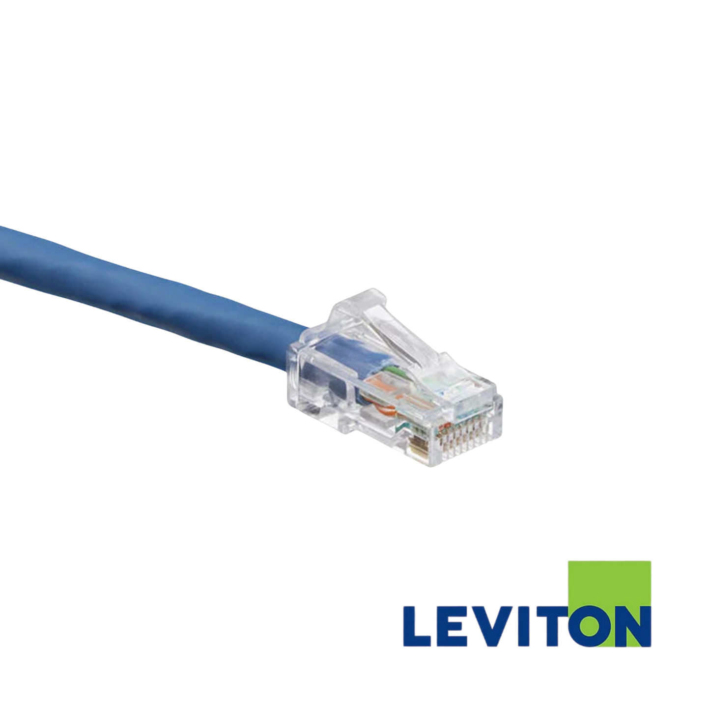 Image of LEVITON Cat6 Unshielded Patch Cord (LEVITON Cat6 Unshielded Patch Cord Blue)
