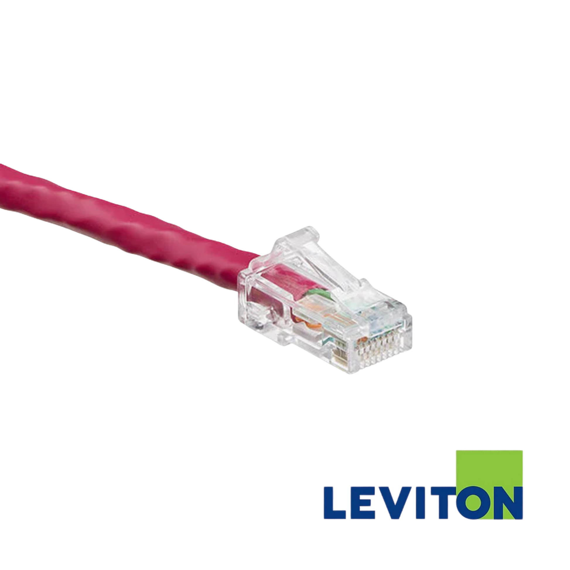 Image of LEVITON Cat6 Unshielded Patch Cord | 0.5m | Selector (LEVITON Cat6 Unshielded Patch Cord Red)