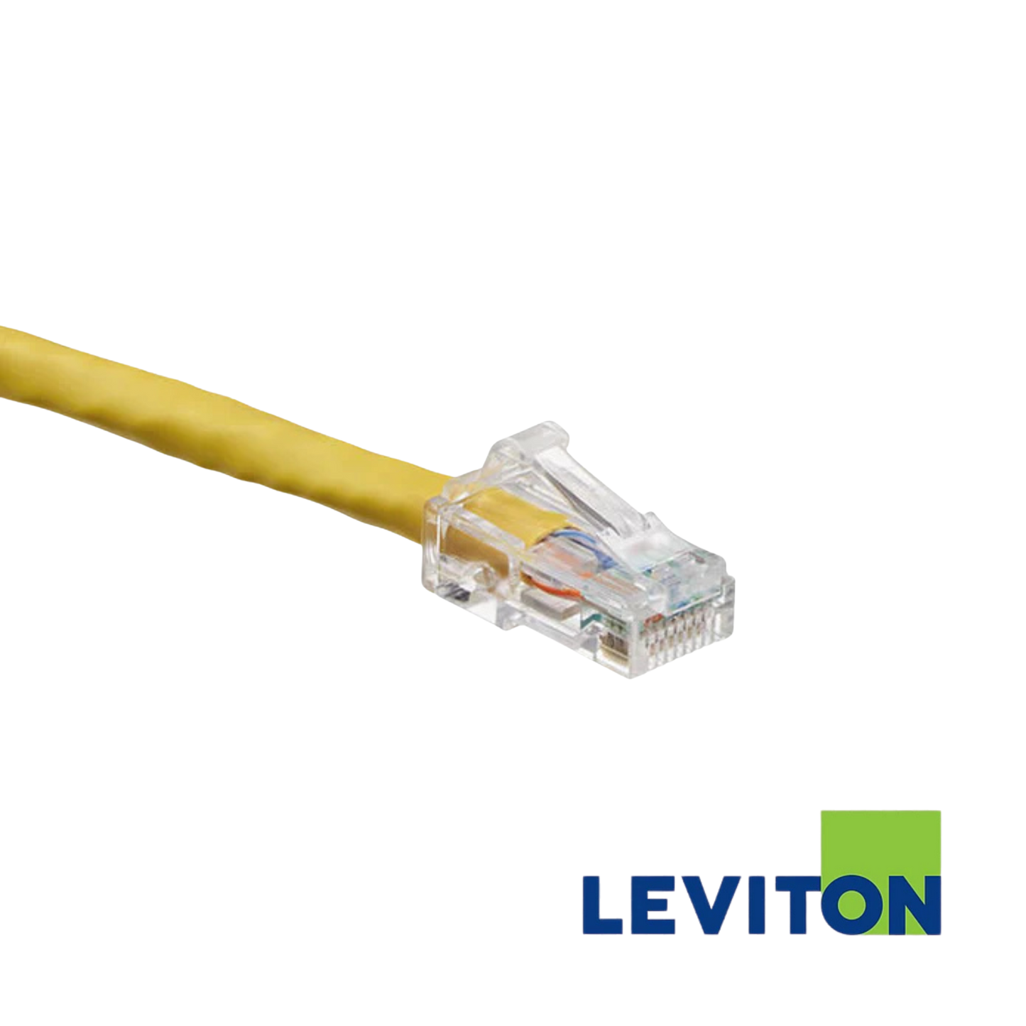 Image of LEVITON Cat6 Unshielded Patch Cord (LEVITON Cat6 Unshielded Patch Cord Yellow)