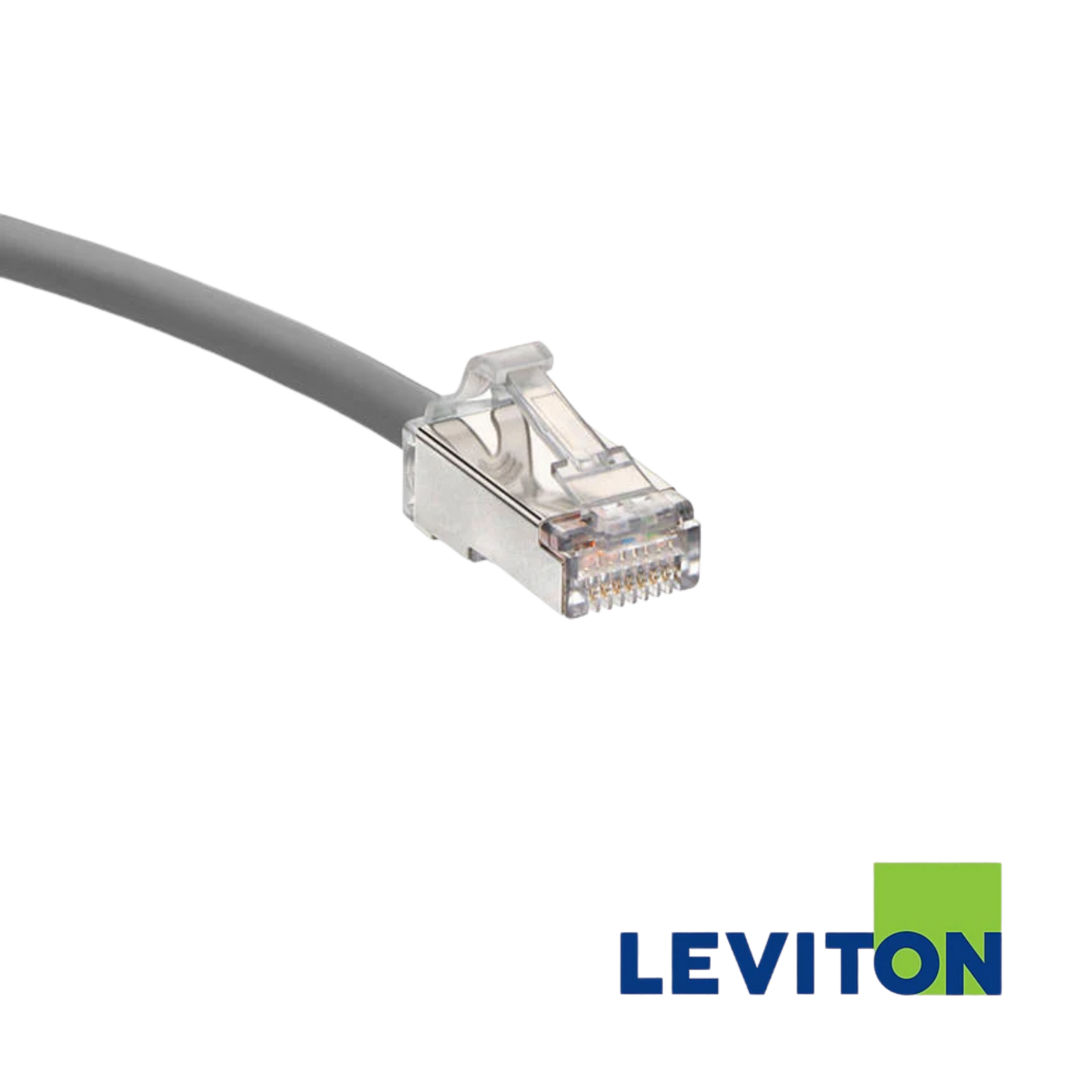 Image of LEVITON Cat 6 UTP High-Flex Patch Cord (LEVITON Cat 6A UFTP High-Flex Patch Cord Grey)