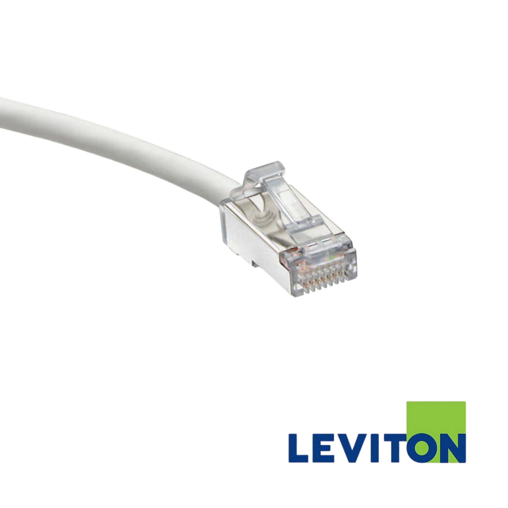 Image of LEVITON Cat 6 UTP High-Flex Patch Cord (LEVITON Cat 6A UFTP High-Flex Patch Cord White)