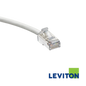 Image of LEVITON Cat 6 UTP High-Flex Patch Cord (LEVITON Cat 6A UFTP High-Flex Patch Cord White)