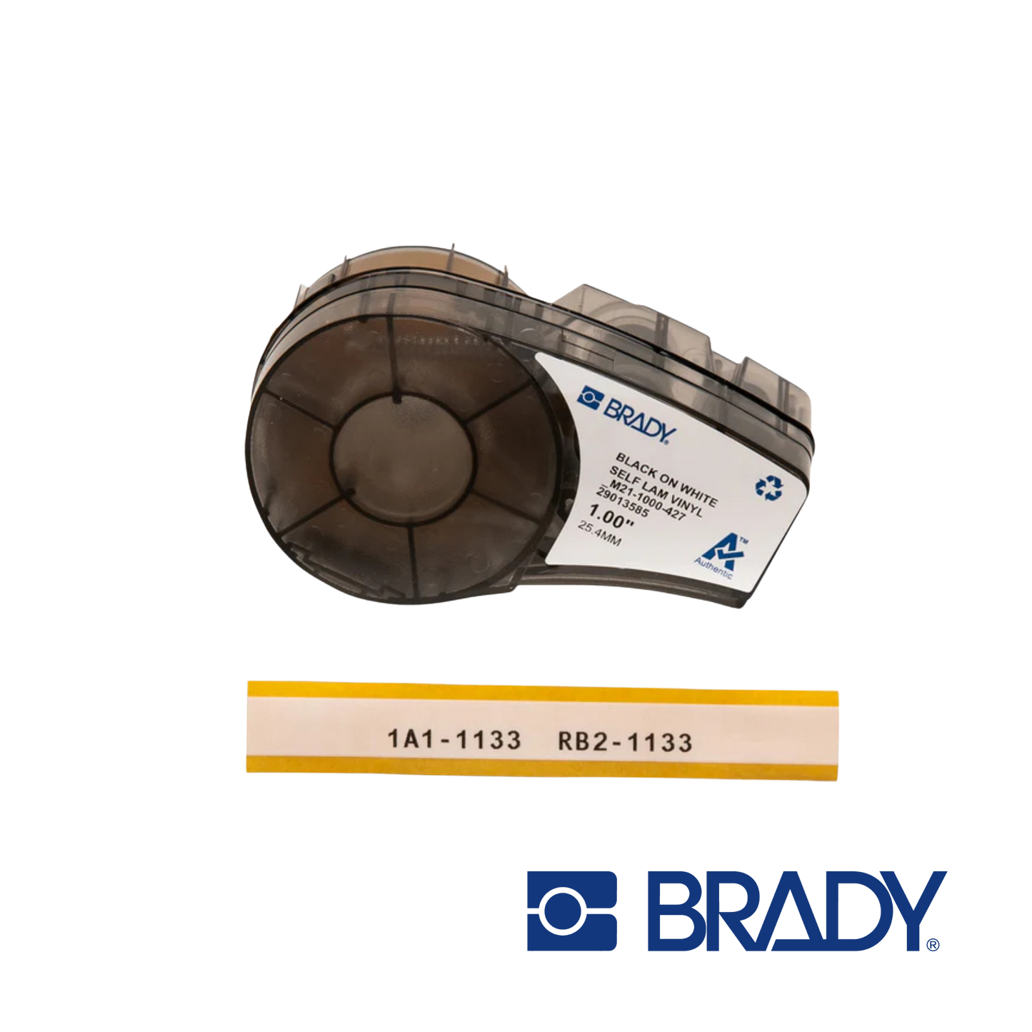 Image of BRADY M211 and M210 Self-Laminating Vinyl Wire and Cable Labels (M21-1250-427)