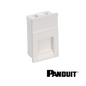 Image of Panduit Mini-Com LJU6CE Shuttered Black Module (PT-CM6CESBL-X)