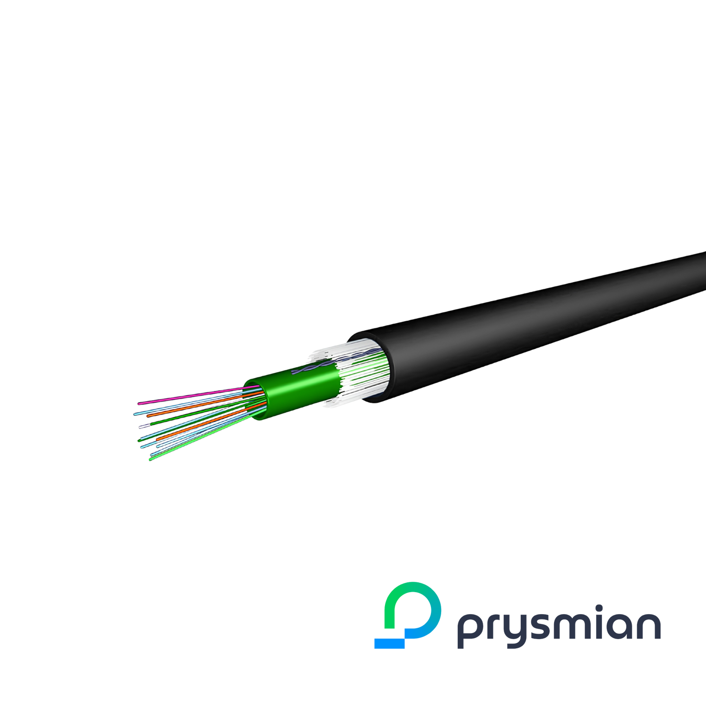 Image of Prysmian OM3 Loose Tube Cable, LSZH, Eca, Ext
