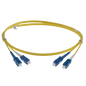 Image of NENCO OS2 LC Fibre Optic Patch Lead (SC-SC OS2 FIBRE OPTIC PATCH CORD YELLOW)