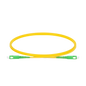 Image of NENCO OS2 FC Fibre Optic Patch Lead | Yellow (SCA-SCA SM Simplex APC  Patch Cords)