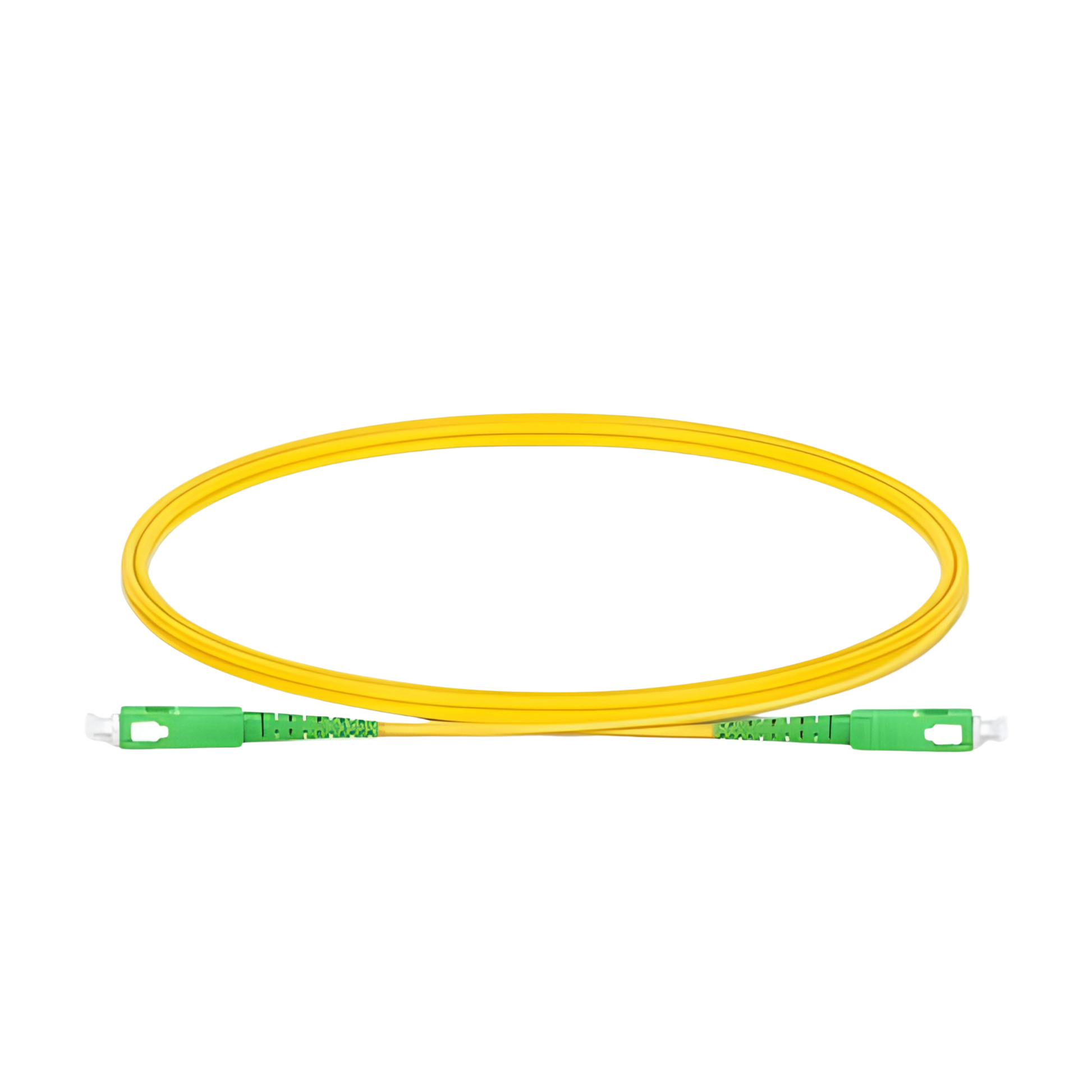 Image of SM Simplex APC Patch Cord (SCA-SCA SM Simplex APC  Patch Cords)