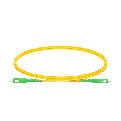 Image of SM Simplex APC Patch Cord (SCA-SCA SM Simplex APC  Patch Cords)