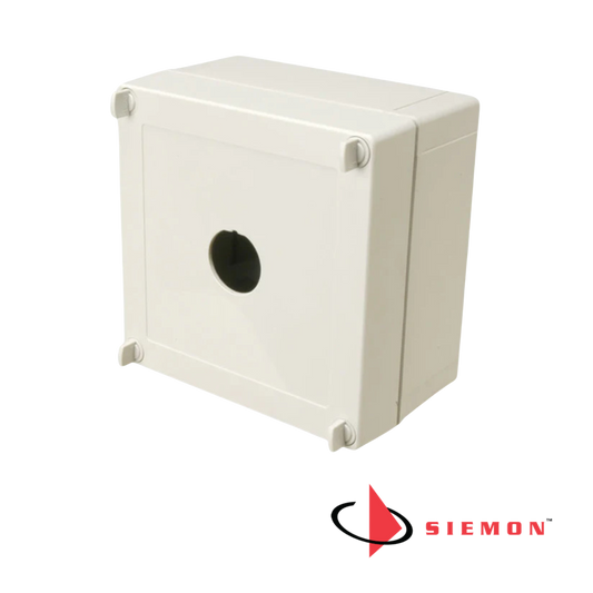 Image of Siemon Industrial Surface Mount Box 1 Port 1 Cable Entry (SM-X-IBOX-01)