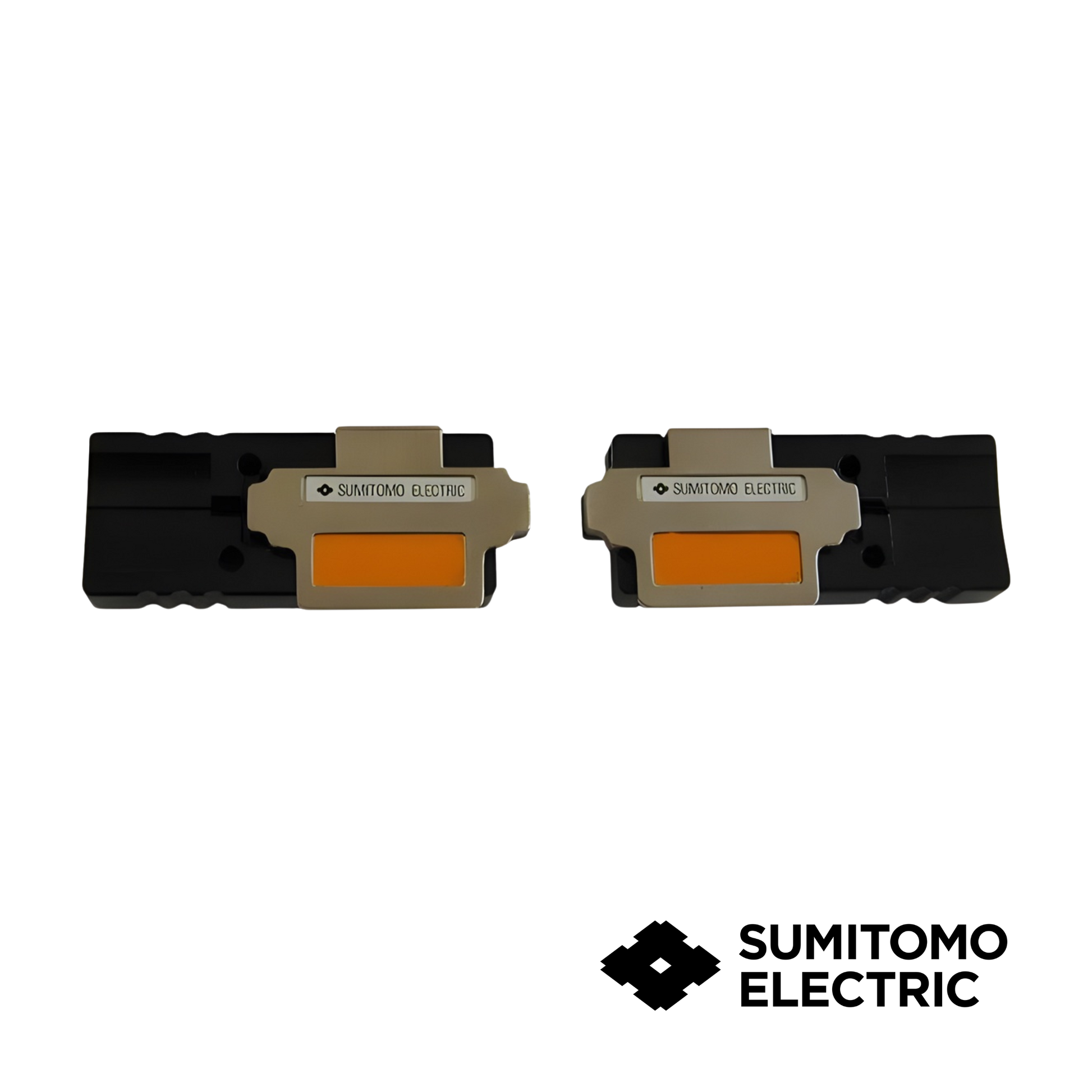 Image of Sumitomo Fibre Holders (Pair) for 12 Fibre Ribbon including 200um and SWR (SUM-FHM-12V)