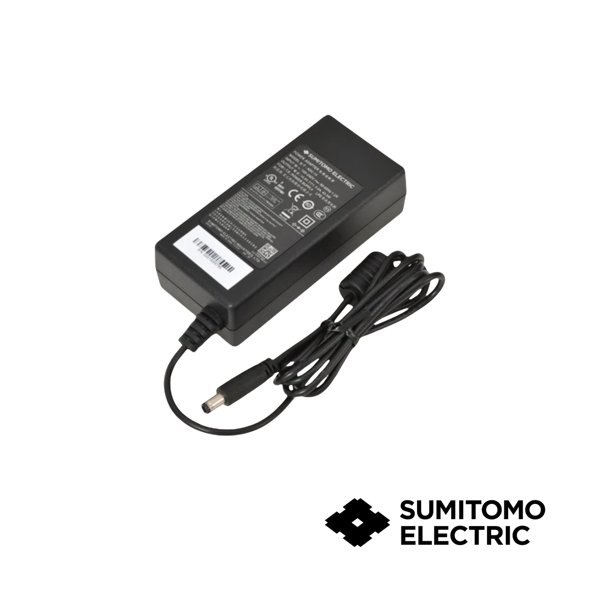 Sumitomo ADC16 T-72 & T57 AC/DC Power Adaptor and Battery Charger (SUM-TA015PD0085), supplied with a UK 13A to IEC C13 mains lead (lead not shown)