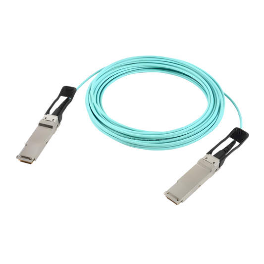 Image of Siemon 40Gb/s AOC, QSFP+ High Speed Interconnect, Active Optical Cable (Q1Q10F-V01.0B13)
