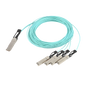 Image of Siemon 4x10Gb/s AOC, QSFP+ High Speed Interconnect, Breakout Active Optical Cable (Q4S10F-V01.0B13)