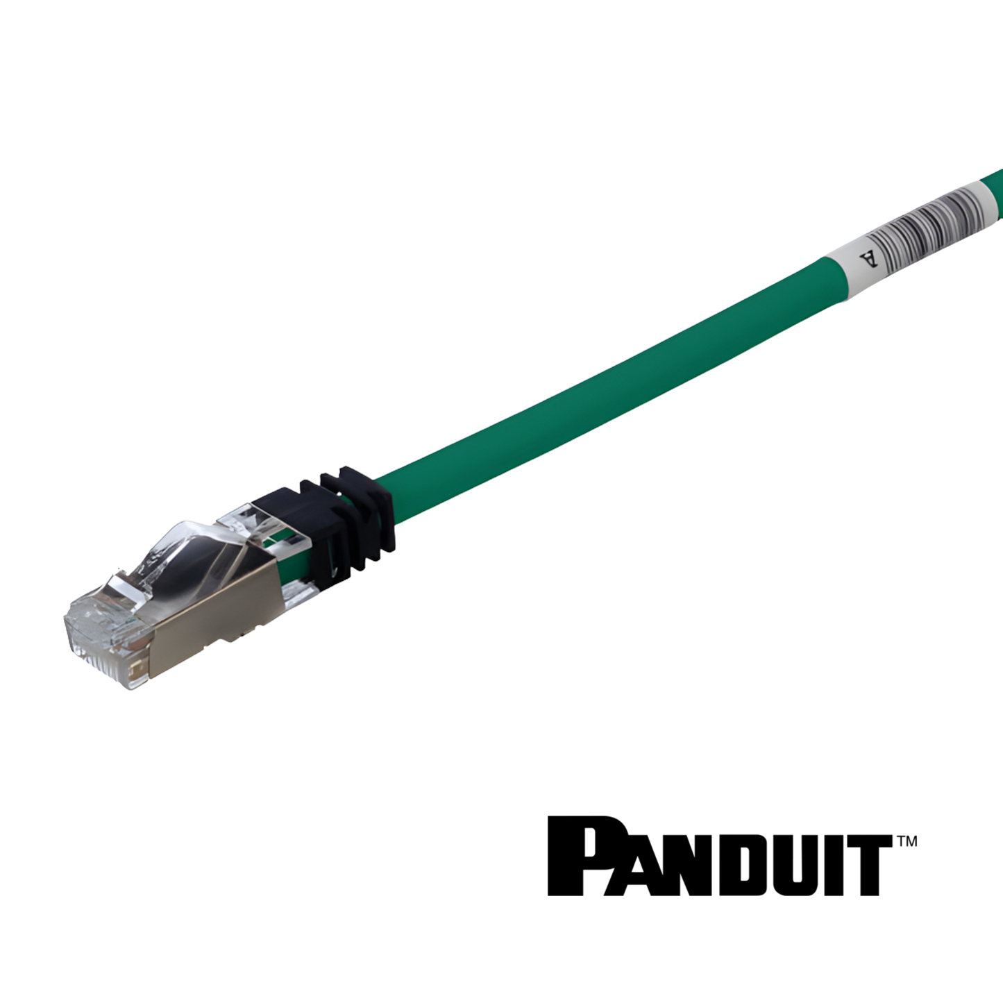 Image of PANDUIT TX6A™ Cat6A 10Gig Patch Cord | Shielded | Green | Selector (TX6A Cat6A 10Gig Patch Cord  Shielded  Green)